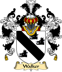 Irish Family Coat of Arms (v.25a) Walker II