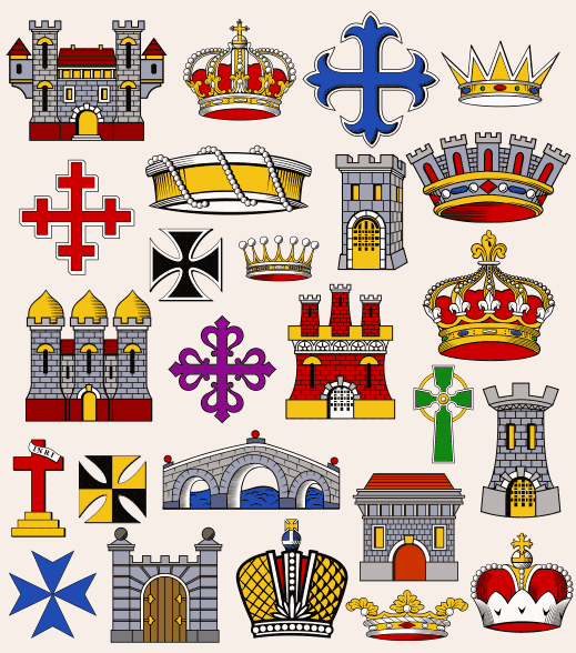 Crowns, Castles and Crosses