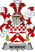 Irish Coat of Arms for McBride or MacBride