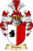 English Coat of Arms (v.23) for the family Penrice