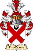 Irish Family Coat of Arms (v.23) for Fitz-Pearce