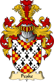 Welsh Family Coat of Arms (v.23) for Peake (or Pec, Denbighshire)