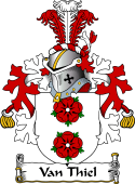 Dutch Coat of Arms for Van Thiel