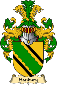 Welsh Family Coat of Arms (v.23) for Hanbury (of Pontypool, Monmouthshire)