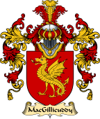 Irish Family Coat of Arms (v.25a) MacGillicuddy