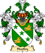 English Family Coat of Arms (v.25) Heatley