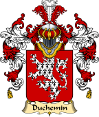 French Family Coat of Arms (v.25) Chemin (du)